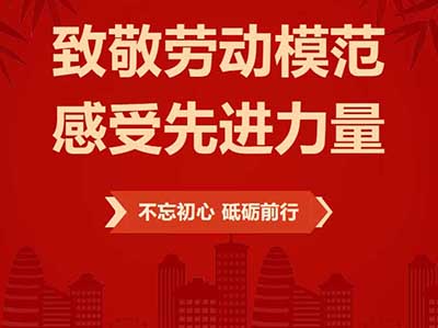 喜讯 | 贾军荣获 “上海中国建材集团劳动模范” 称号